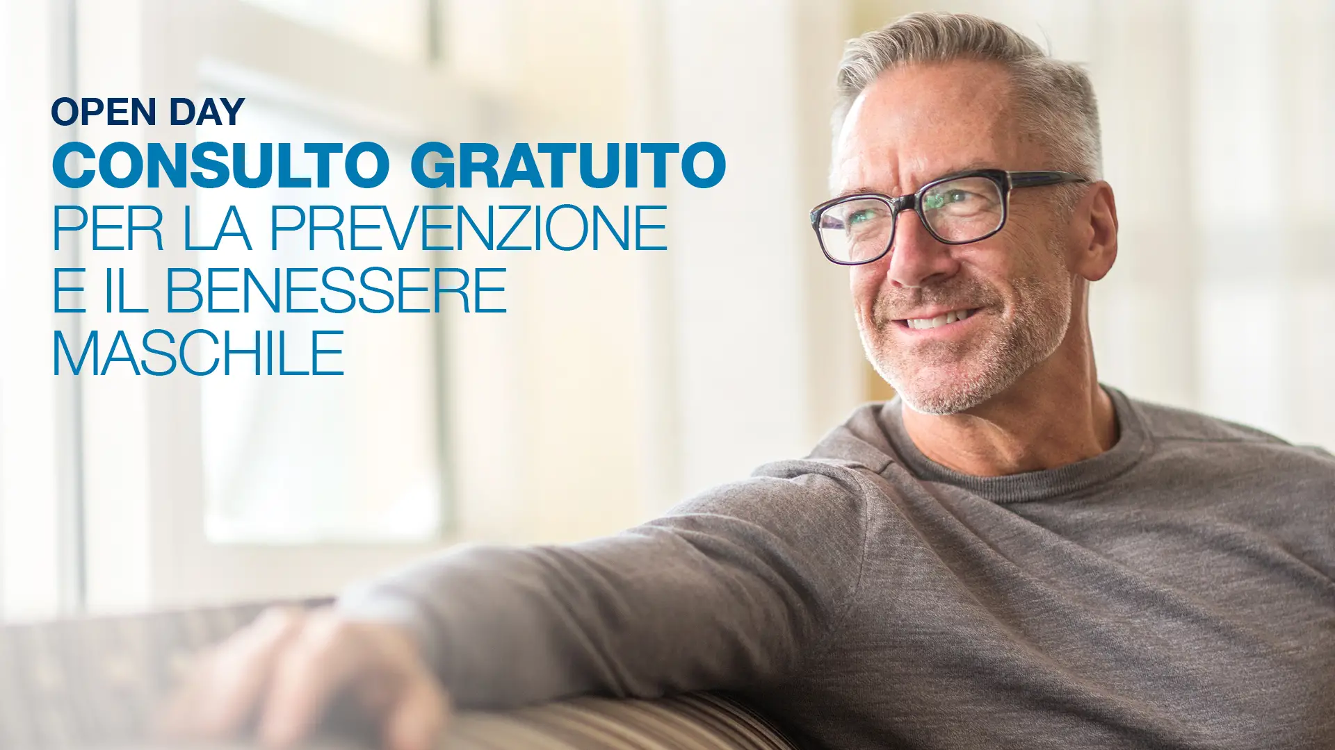 Open day: consulto gratuito per la prevenzione e il benessere maschile